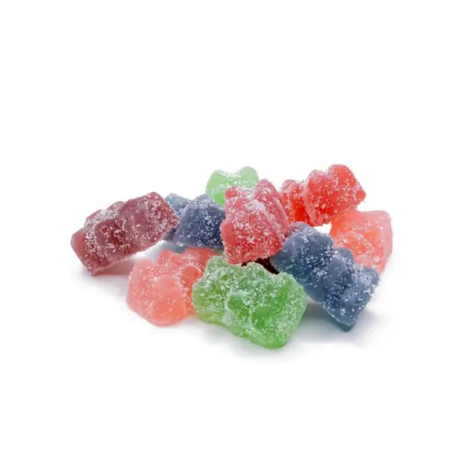 Ganja Bears (150mg THC) - Sour Strawberry - Image 3