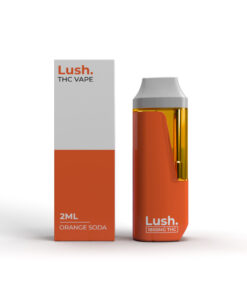 Lush - Discreet THC Disposable Vape (2 Grams) - Orange Soda (Hybrid)