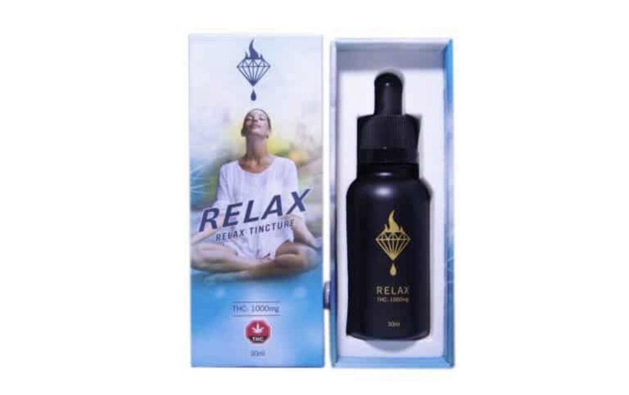 Diamond THC Tinctures 1000mg - Relax