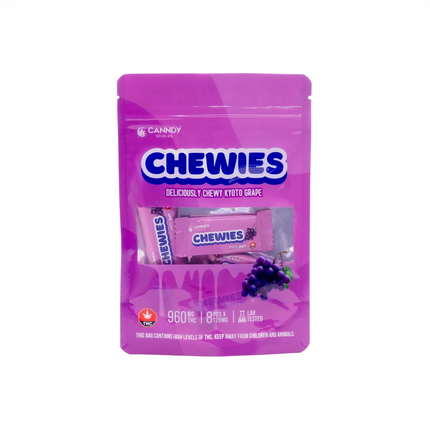 Canndy Edibles THC High Chews bring bold flavor and a powerful high in every bite. These chewy