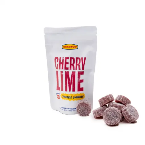 One Stop Cherry Lime THC gummies