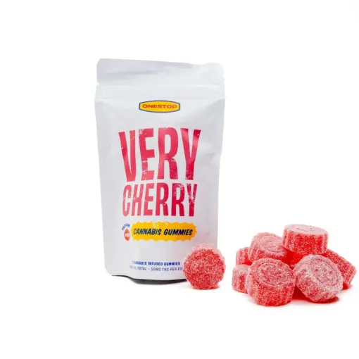 One Stop Very Cherry THC gummies