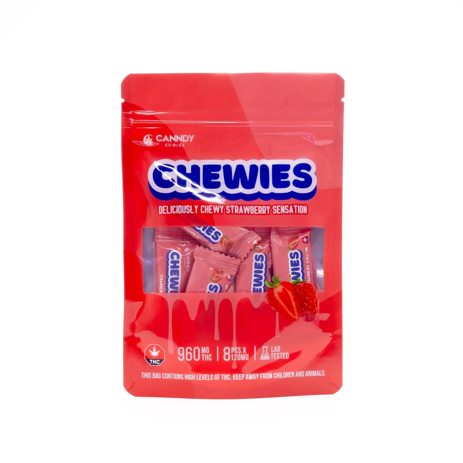 Canndy Edibles THC High Chews bring bold flavor and a powerful high in every bite. These chewy
