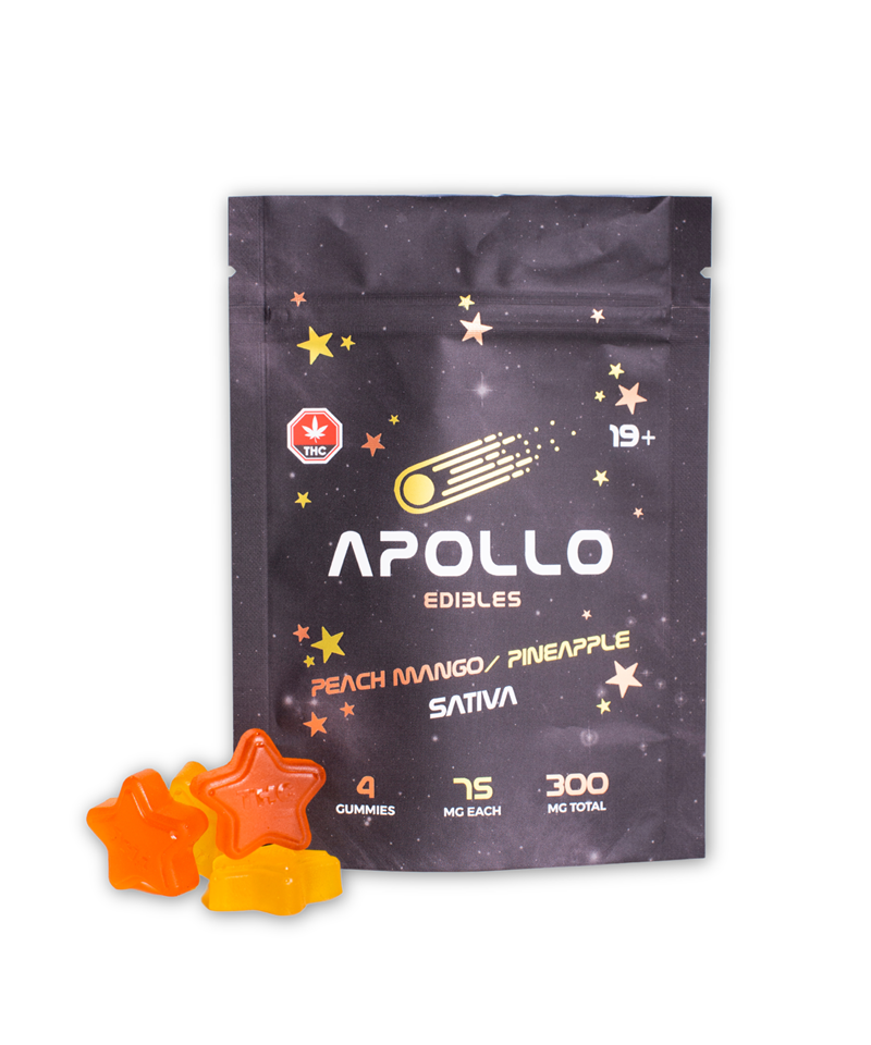 Apollo Shooting Star Gummies are crafted locally in British Columbia with precision and care. Each batch is made with high-quality THC oil and natural flavors to deliver a tasty