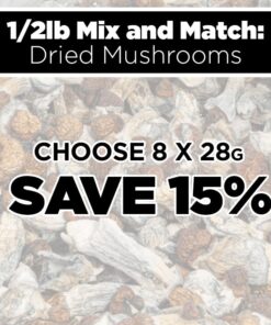 1/2lb Mix and Match Dried Mushrooms